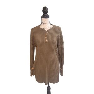 Lascana It's a Womens World Outdoor Nature Boho Gypsy Sweater‎ Size 6